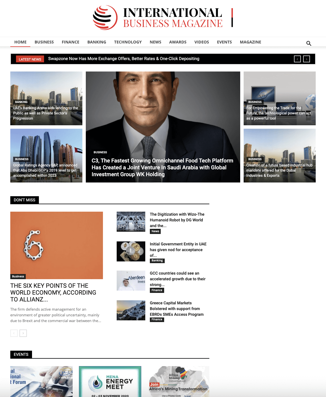 ������ International Business Magazine (������, 2020)